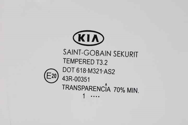 HYUNDAI 834211H000 Стекло двери задней правой в наличии Днепр