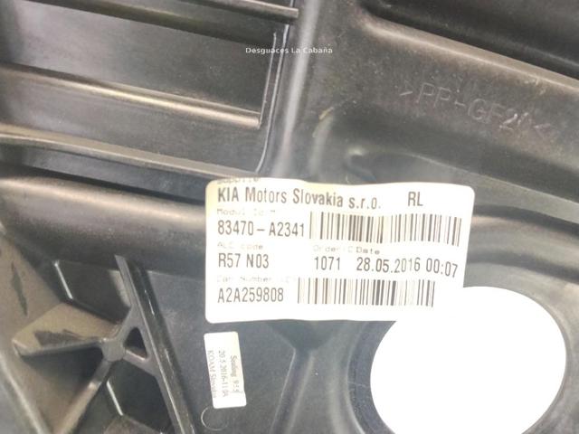 83471A2000 Механизм стеклоподъемника двери задней левой купить Харьков