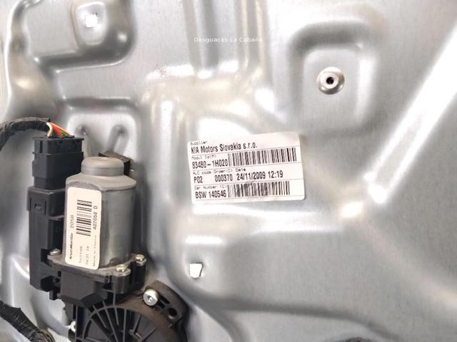 HYUNDAI 834811H000 Механизм стеклоподъемника двери задней правой в наличии Киев