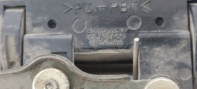 HYUNDAI 8366022000 Ручка двери задней наружная правая в наличии Кривой Рог