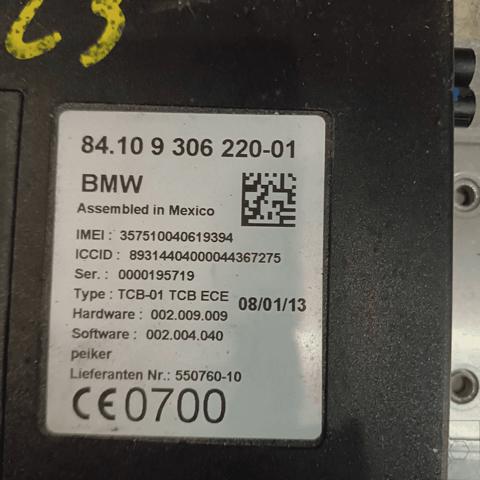 BMW 84109306220 в наличии Украина