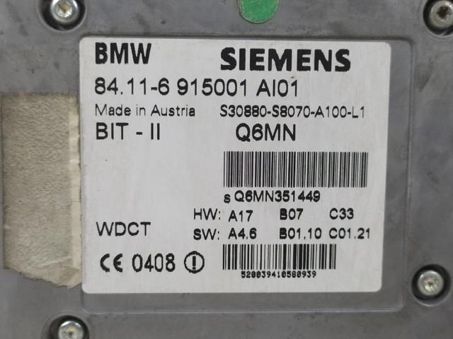 BMW 84116915001 в наличии Николаев