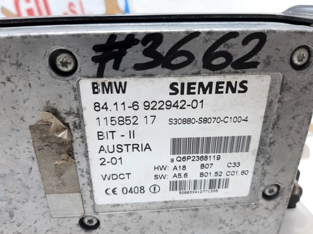 BMW 84116922942 Блок управления телефоном в наличии Днепр