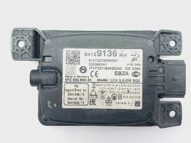 OPEL 84129136 Радар смены полосы движения в наличии Винница
