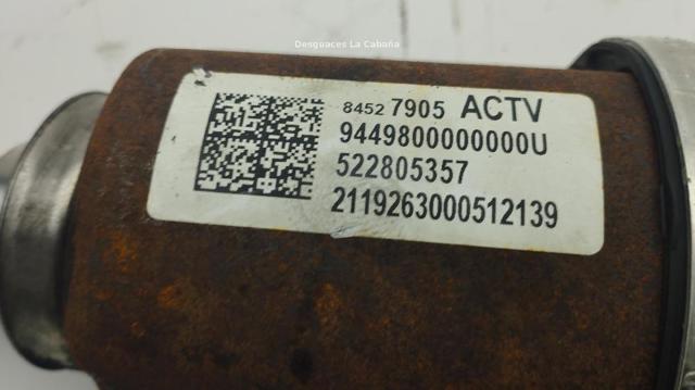 84138327 Полуось (привод) передняя левая купить Ужгород