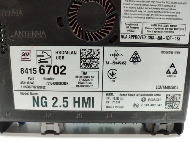 OPEL 84156702 Блок управления навигацией в наличии Павлоград