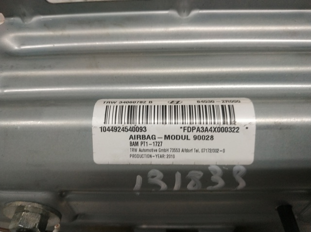 HYUNDAI 845302R000 Подушка безопасности пассажира в наличии Харьков