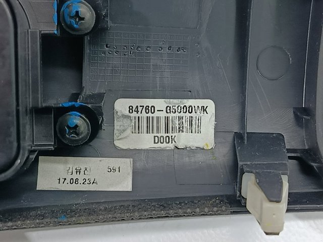 HYUNDAI 84760G5000WK Молдинг (накладка) приборной панели "торпедо" левый в наличии Черкассы