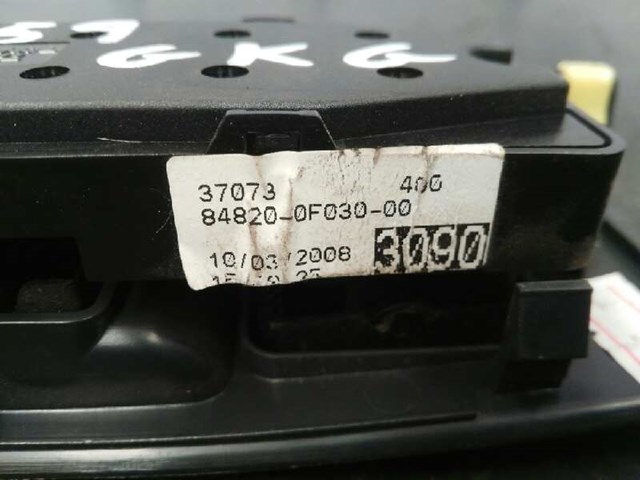 Controle da janela frontal esquerda para Toyota Avensis sedan 2.0 D-4D (cdt250_) 1CDFTV 848200F030