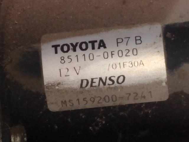 Motor Limpo Dianteiro para Toyota Corolla Verso 2.0 D-4D (cur10_) 1CD-FTV 851100F020