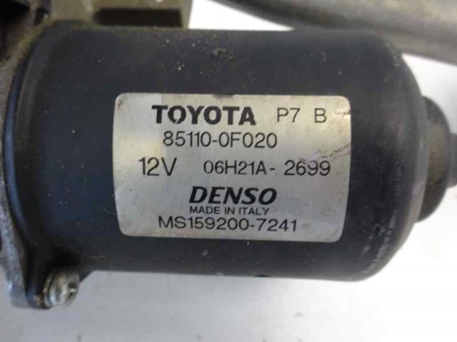 Motor Limpo Dianteiro para Toyota Corolla Verso 2.0 D-4D (cur10_) 1CDFTV 851100F020