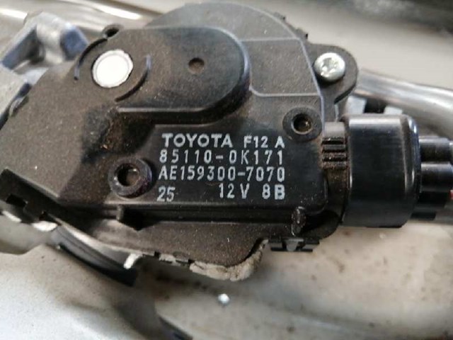 Motor de limpador pára-brisas do pára-brisas 851100K171 Toyota