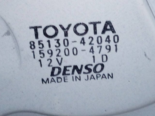 Motor traseiro limpo para Toyota Rav 4 II 1.8 (zca25_, zca26_) 1zz-fe 8513042040
