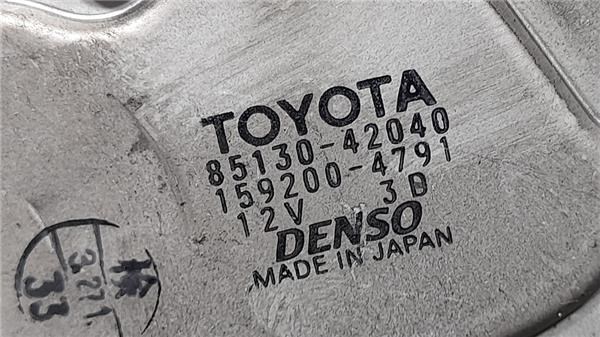 Motor traseiro limpo para Toyota Rav 4 ii 2.0 d 4wd (cla20_, cla21_) 1cdftv 85130-42040