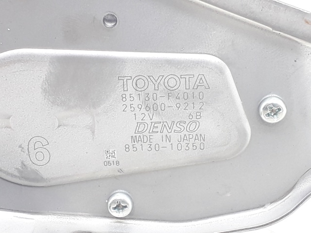 TOYOTA 85130F4010 Мотор стеклоочистителя заднего стекла в наличии Полтава