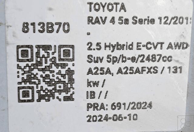 Trapézio de limpador pára-brisas Toyota Rav4 A5, H5