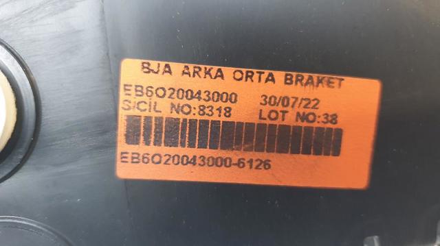 Reforçador do pára-choque traseiro Renault Clio 5 B7