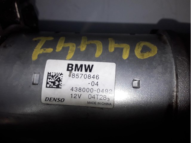 Motor arranque para bmw x3 (f25) (2010-2017) xdrive 20 d b47d20a 8570846