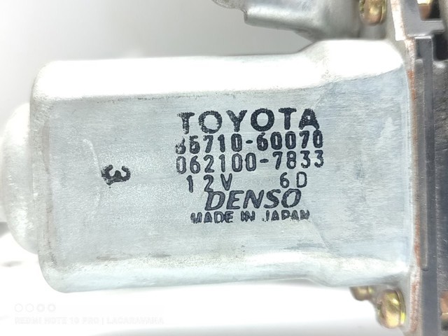 8571060070 TOYOTA Мотор стеклоподъемника двери передней левой купить в Хмельницкий