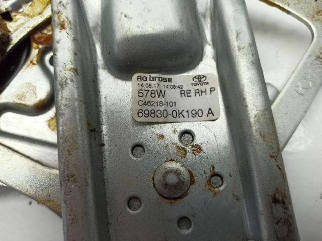 857200K180 TOYOTA Мотор стеклоподъемника двери задней правой купить в Полтава