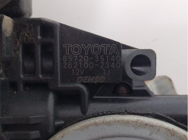 Vidros traseiros direitos para Toyota Yaris 1.5 híbrido (nhp130_) 1nz 8572035140