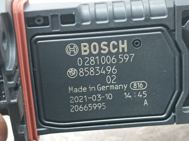 8583496 BMW Датчик потока (расхода) воздуха, расходомер M.A.F. - (Mass Airflow) купить в Чернигов