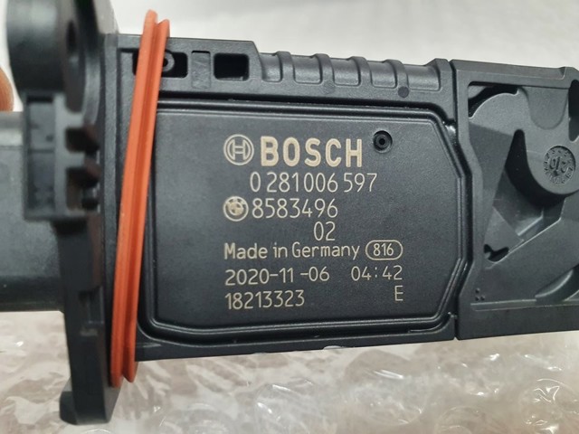 8583496 BMW Датчик потока (расхода) воздуха, расходомер M.A.F. - (Mass Airflow) купить в Львов
