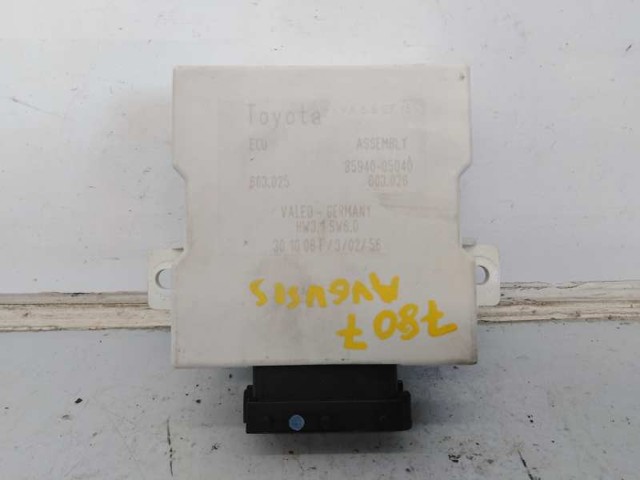 Relê de controlo de limpador pára-brisas Toyota Avensis 2 T25