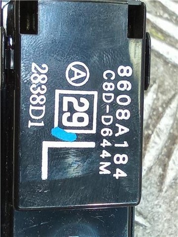 8608A184 MITSUBISHI Кнопка включения мотора стеклоподъемника задняя левая купить в Сумы