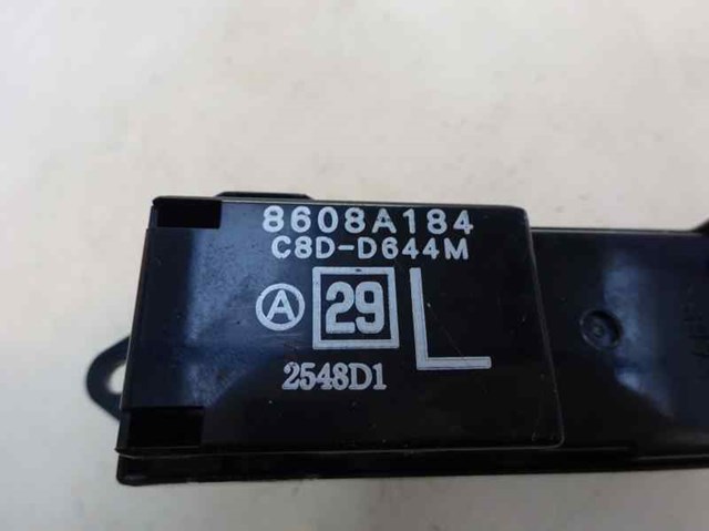 8608A184 PEUGEOT Кнопка включения мотора стеклоподъемника задняя левая купить в Каменское