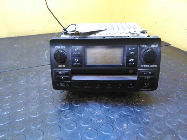 Aparelhagem de som (rádio AM/FM), universal 8612002380 Toyota