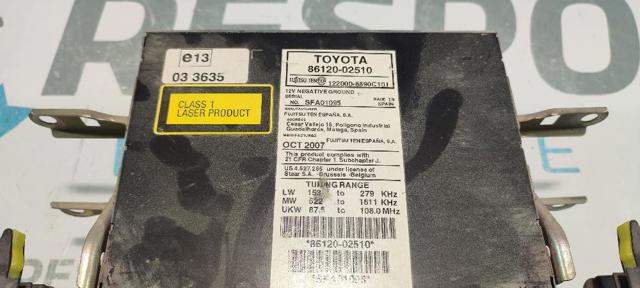 TOYOTA 8612002510 Магнитола в наличии Полтава