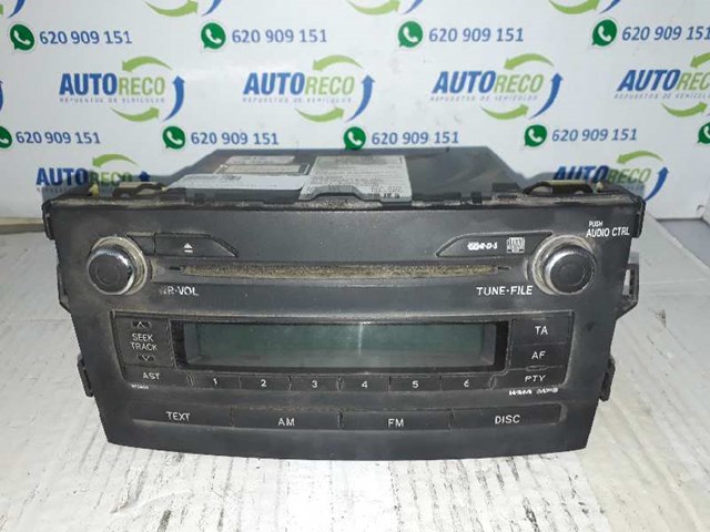 8612002510 TOYOTA Магнитола (радио AM/FM) купить в Кривой Рог