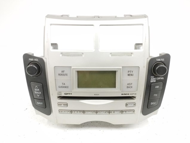 Sistema de áudio / rádio cd para toyota yaris 1.4 d-4d (nlp10_) 1ndtv 861200D210