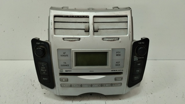 Painel do console central para Toyota Yaris (KSP9/SCP9/NLP9) 1.4 D-4D 1ND-TV 861200D210