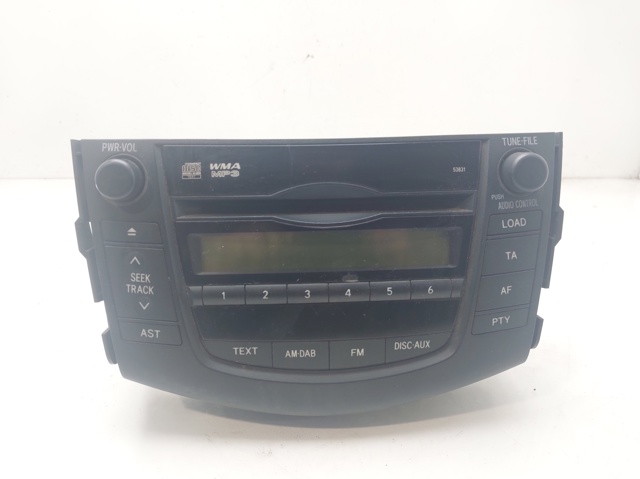 Aparelhagem de som (rádio AM/FM), universal 8612042280 Toyota