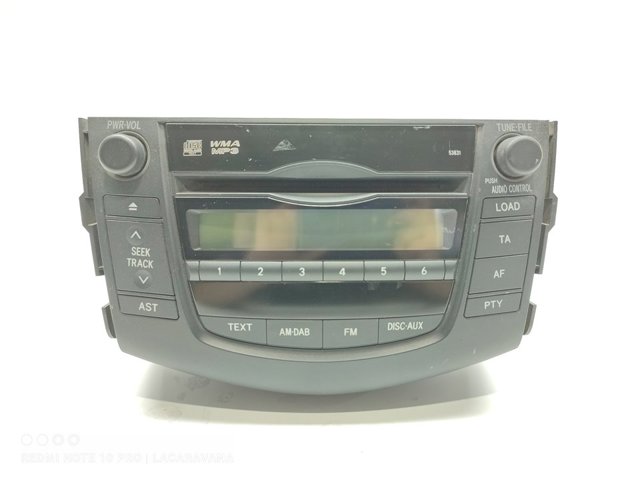 Aparelhagem de som (rádio AM/FM), universal 8612042280 Toyota