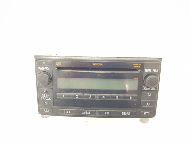 Aparelhagem de som (rádio AM/FM) 8612060D20 Toyota