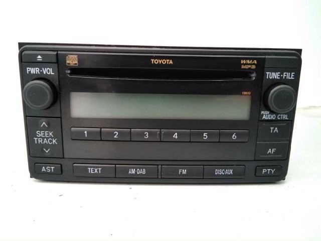 Aparelhagem de som (rádio AM/FM) 8612060D20 Toyota