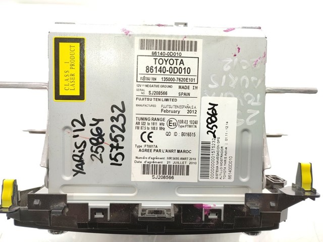 861400D010 TOYOTA Дисплей многофункциональный купить в Черкассы