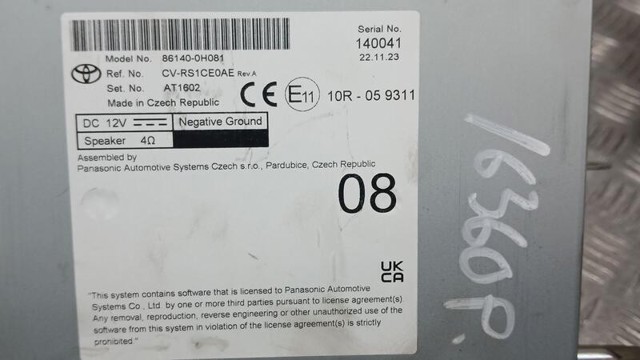 TOYOTA 861400H081 в наличии Харьков