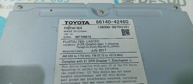 8614042460 TOYOTA Дисплей многофункциональный купить в Полтава