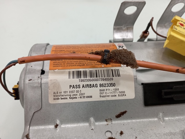 8623350 Подушка безопасности (AIRBAG) пассажирская купить Ирпень