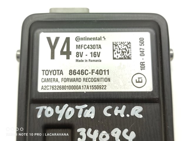 8646CF4011 TOYOTA Камера системы обеспечения видимости купить в Запорожье