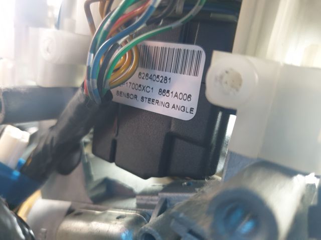 Sensor do ângulo de viragem do volante de direção 8651A006 Mitsubishi