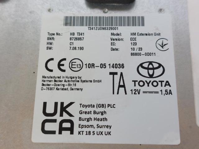 868000D011 TOYOTA купить в Сумы