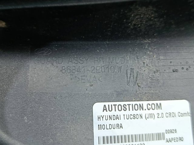 HYUNDAI 868412E010 Брызговик задний левый в наличии Хмельницкий