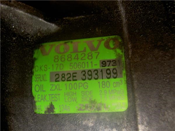 Compressor de ar condicionado para Volvo S60 Saloon 2.4 D 8684287