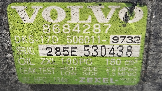 VOLVO 8684287 Компрессор кондиционера в наличии Хмельницкий