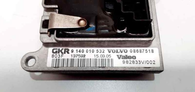 VOLVO 8687518 Резистор (сопротивление) вентилятора печки (отопителя салона) задний в наличии Винница